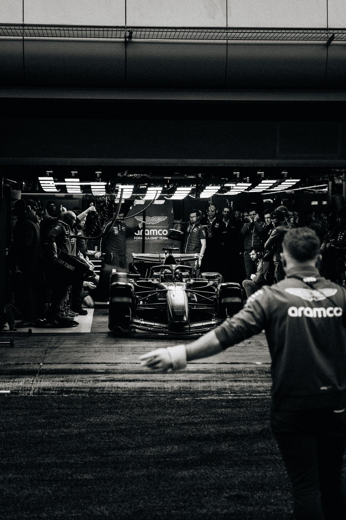 Stroll a los mandos del Aston Martin AMR26