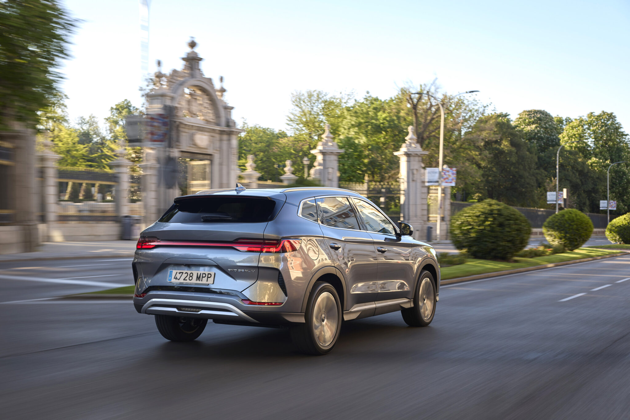 BYD Seal U por las calles de Madrid