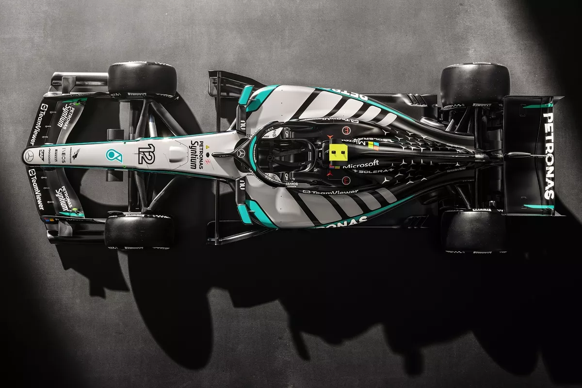 Nuevo W17 de Mercedes-AMG