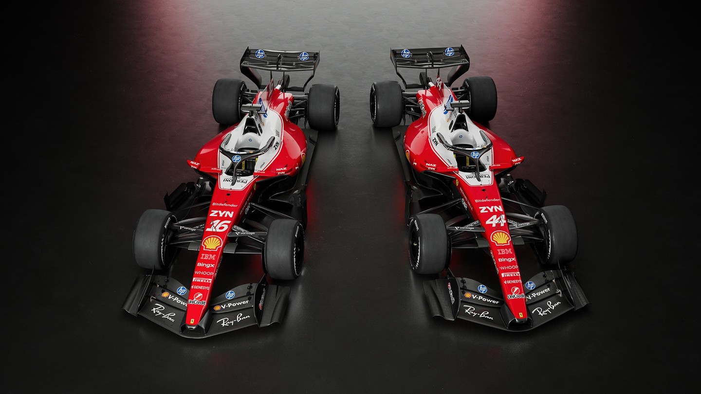 Ferrari presenta su coche para este año: así es el SF-26 de Leclerc y Hamilton