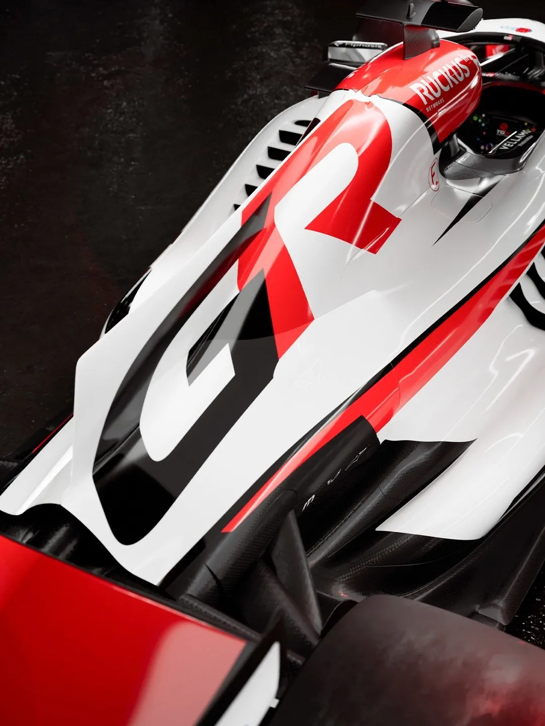 Detalles del VF-26 del TGR Haas F1 Team