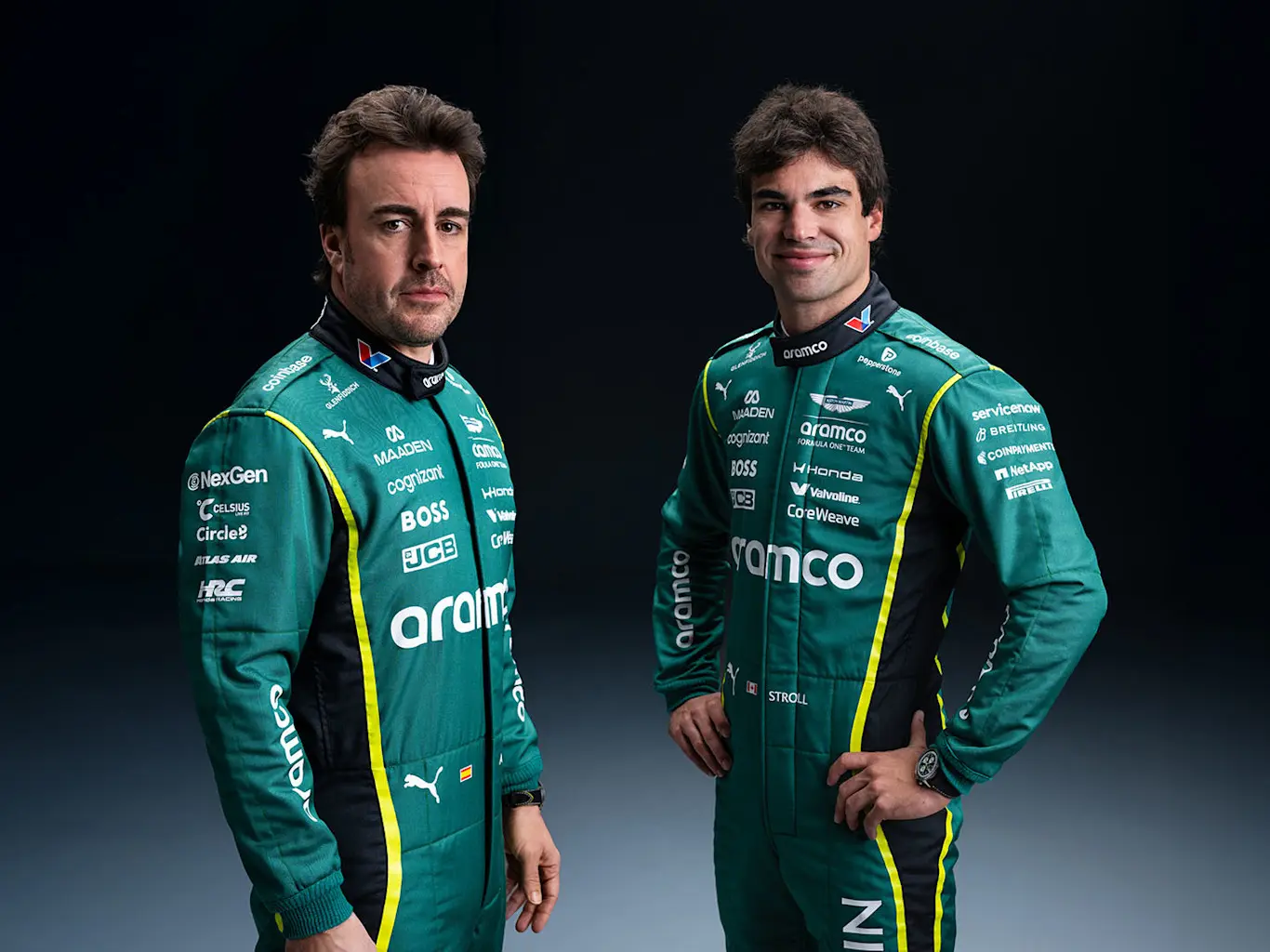 Fernando Alonso y Lance Stroll