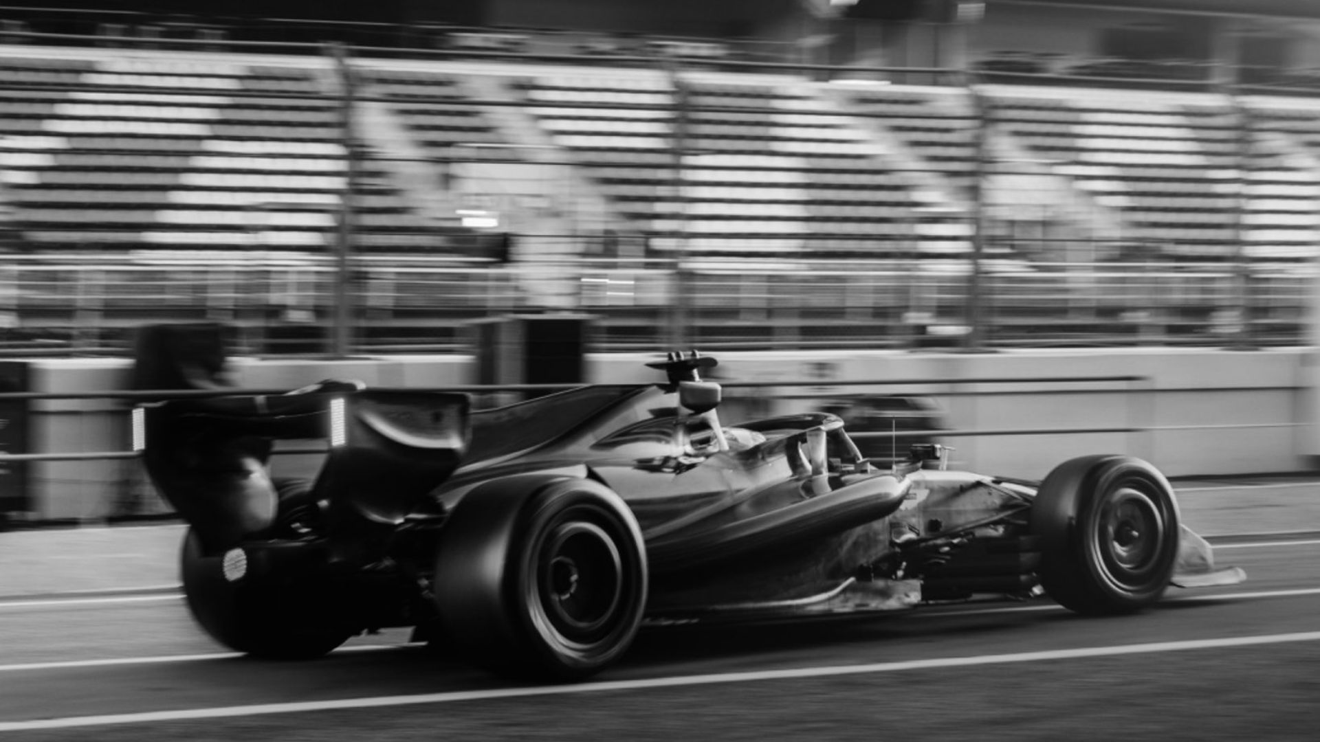 El AMR26 en el shakedown de Barcelona