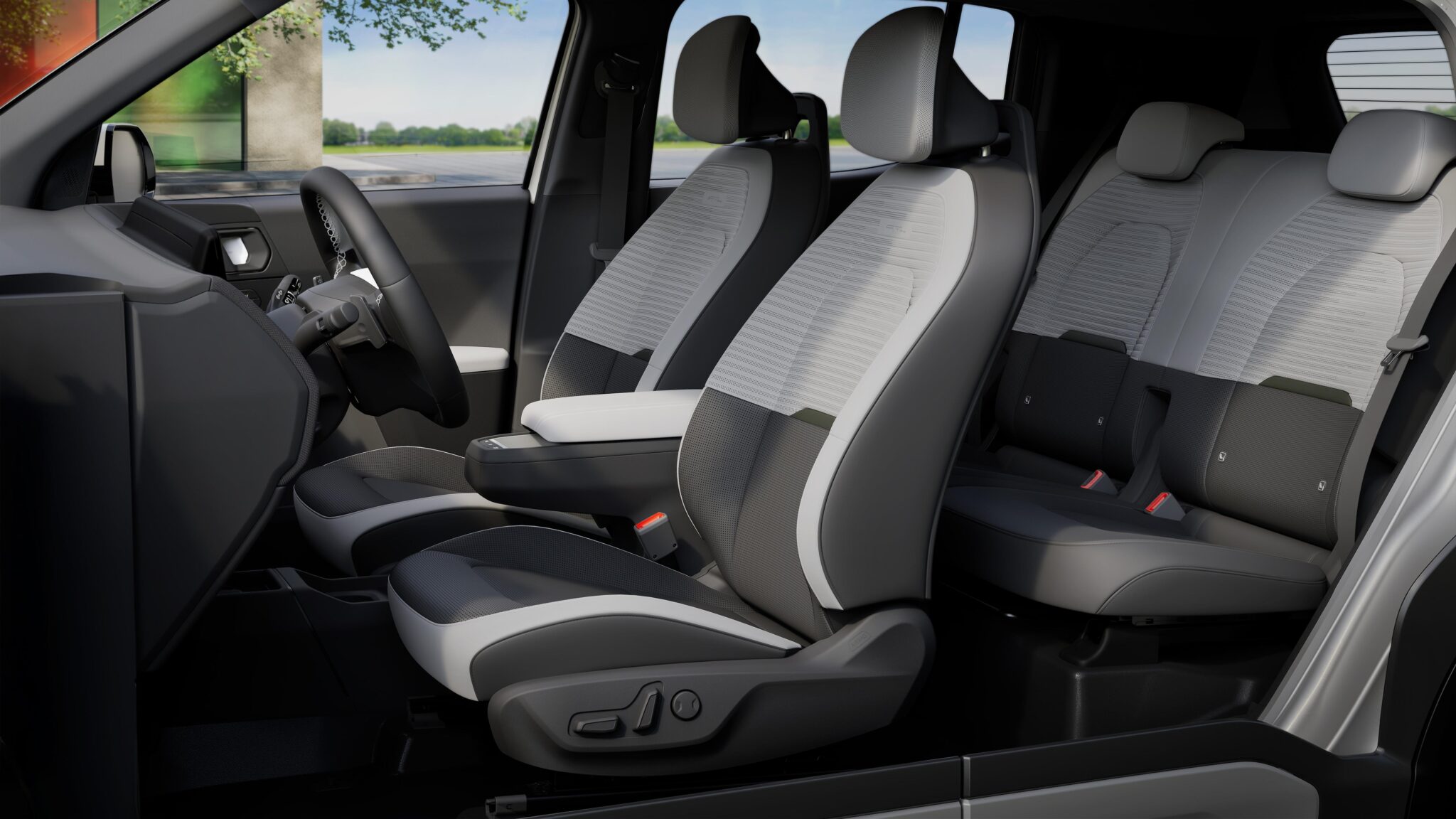 Interior del Kia EV2