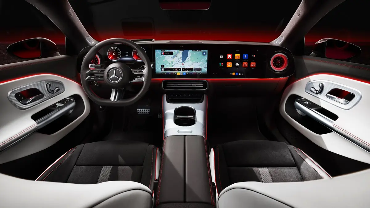 Interior del Mercedes CLA