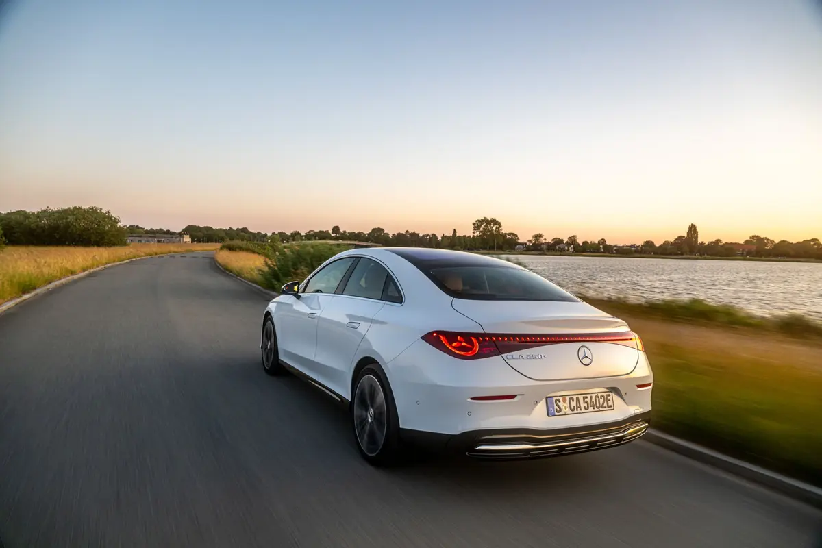 Parte trasera del Mercedes CLA 2026