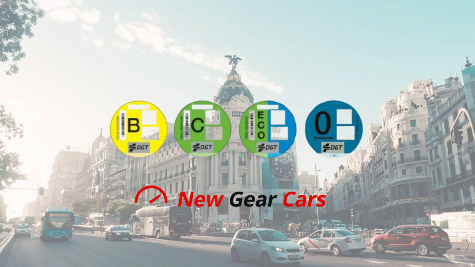 Nuevas etiquetas de la DGT