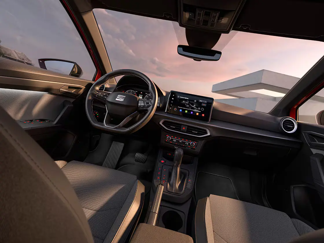 Interior del Seat Ibiza