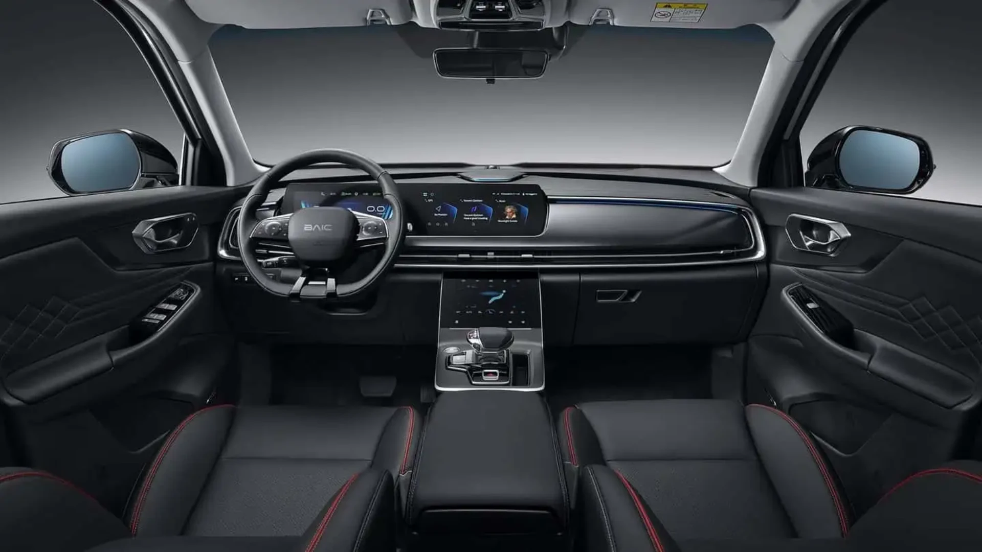 Interior del BAIC X75