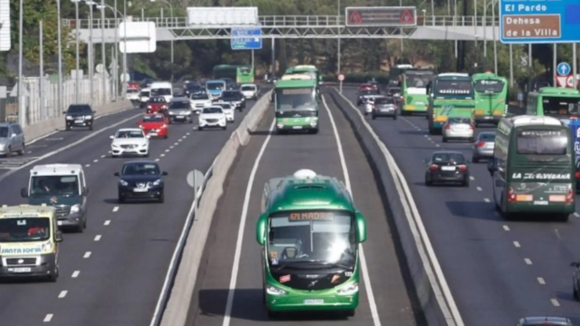 Los radares de ocupación se están instalando en los carriles BUS VAO en España